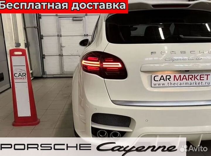 Фонари задние Black Porsche Cayenne 958 LED