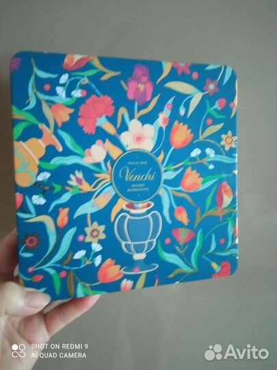 Коробка подарочная. Металл. Италия