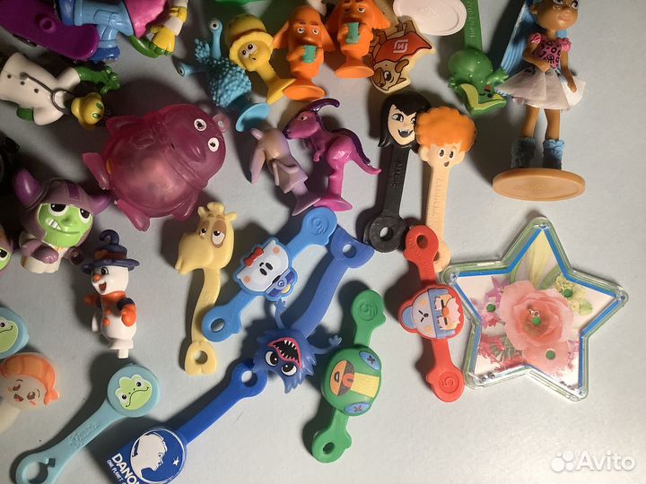 Игрушки kinder скрепыши mattel дино одним лотом