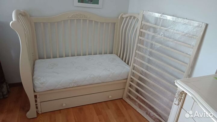 Детская кроватка Габриэлла люкс Бежевый