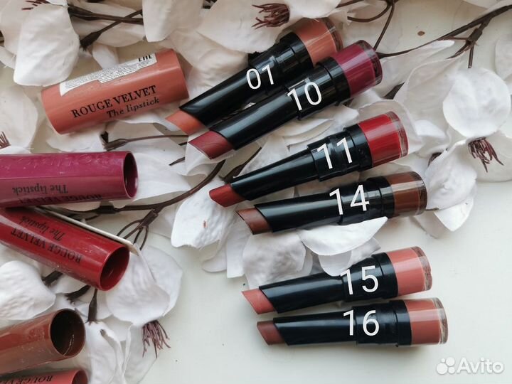 Матовые помады Bourjois, Victoria Shu, Ninelle, Sm