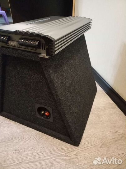 Сабвуфер lab и усилитель Lightning LA4200