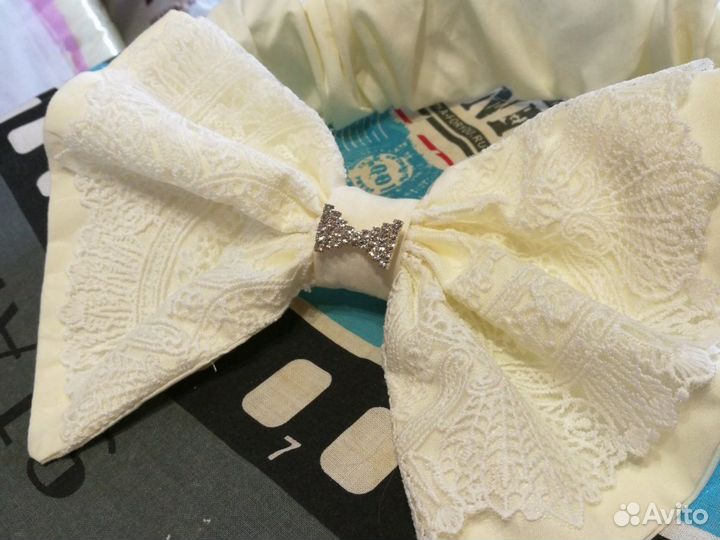 Бант на выписку из роддома