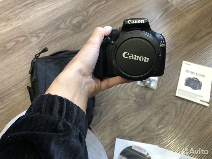 Зеркальный фотоаппарат canon 1100d