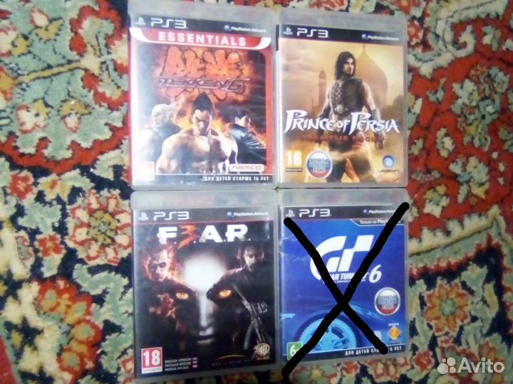 Диски на sony playstation 3