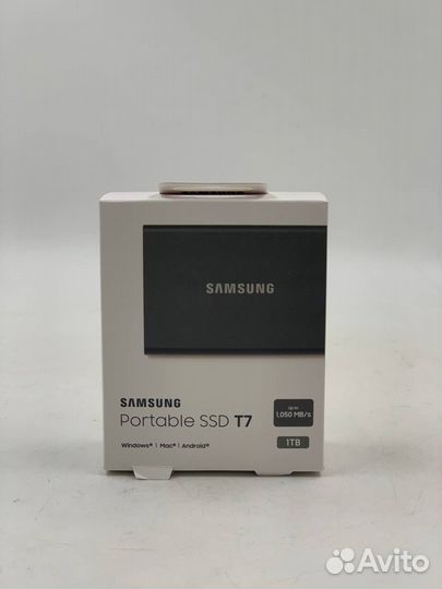 Внешний SSD Samsung Portable SSD T7 1TB