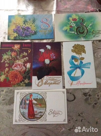 Открытки с 8 марта