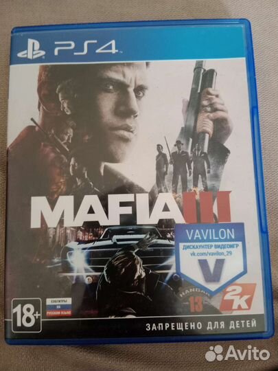 Игры для приставок ps4 Mafia3