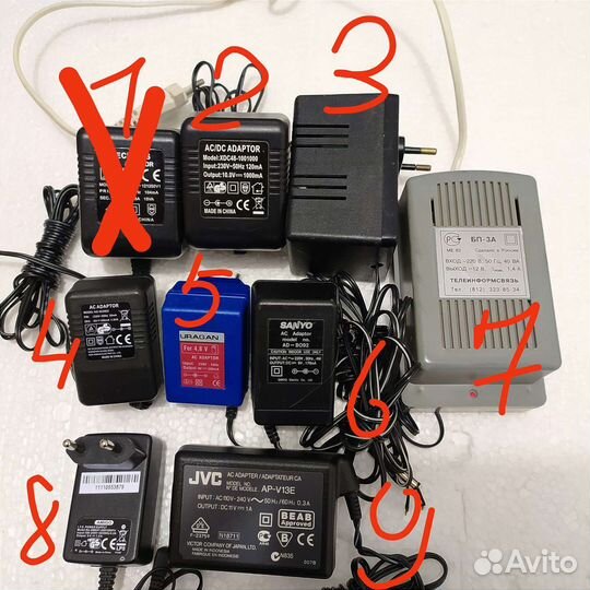 Блоки питания-Адаптеры разные