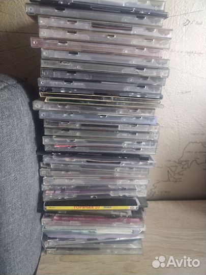 Cd диски с музыкой и программами
