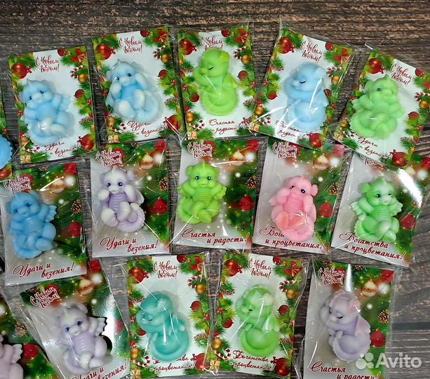 Мыло ручной работы дракоша