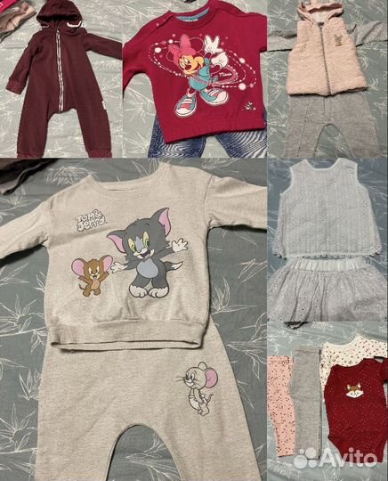 Пакет вещей для девочки 80-86