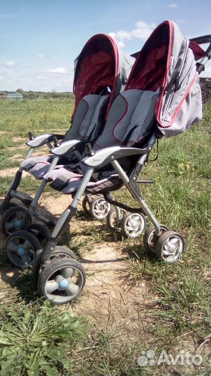 Продам коляску прогулочную для двойни