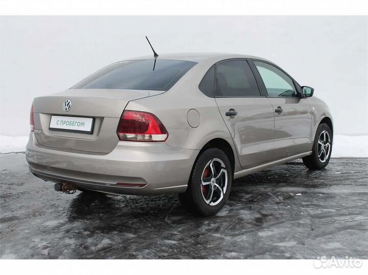 Volkswagen Polo 1.6 МТ, 2015, 100 978 км