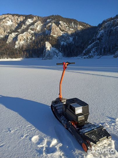 Мотосноуборд 43 км/ч