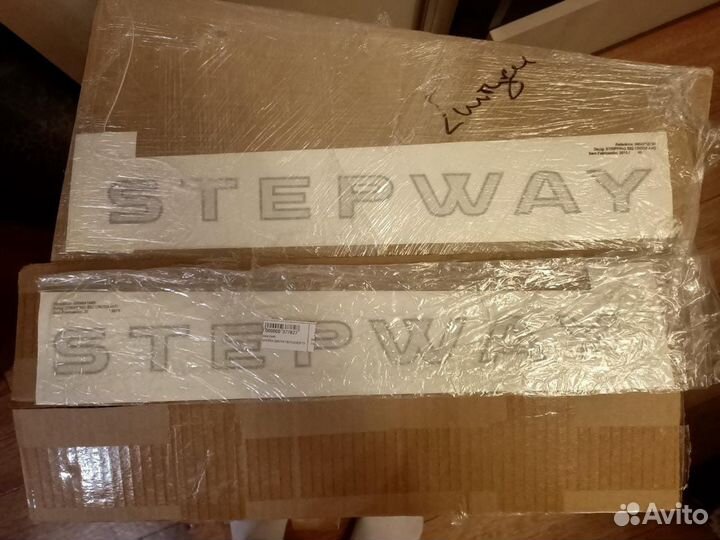 Наклейка на дверь Renault Sandero Stepwey 2