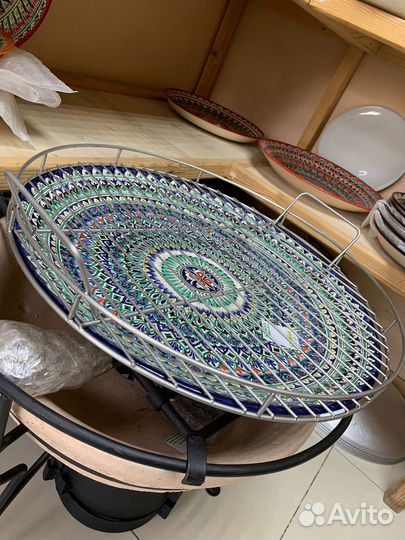 Гриль решетка круглая (усиленная) диам. 56 см