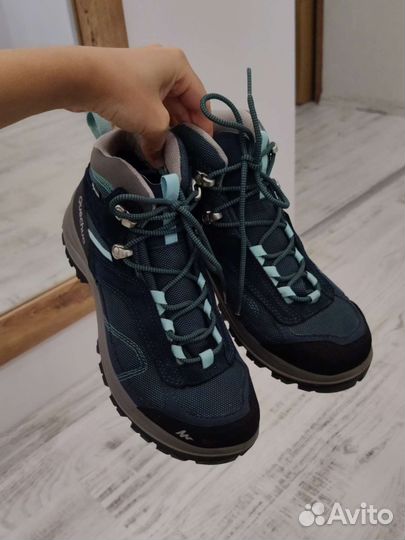 Ботинки женские 37 размер для треккинга, Quechua