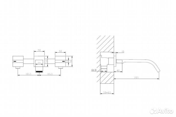 Abber AF8612 Смеситель