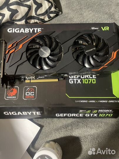 Видеокарта gtx 1070 8gb