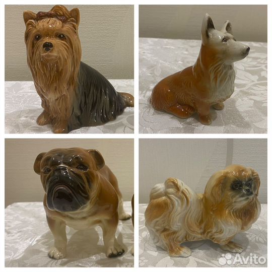 Собака фарфор статуэтка Англия