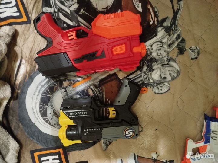 Бластеры nerf и другие пакетом