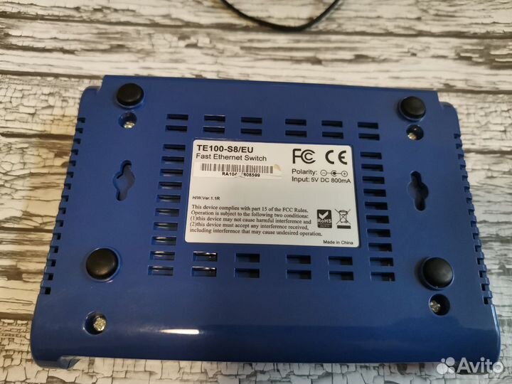 Коммутатор TE100-S8/EU