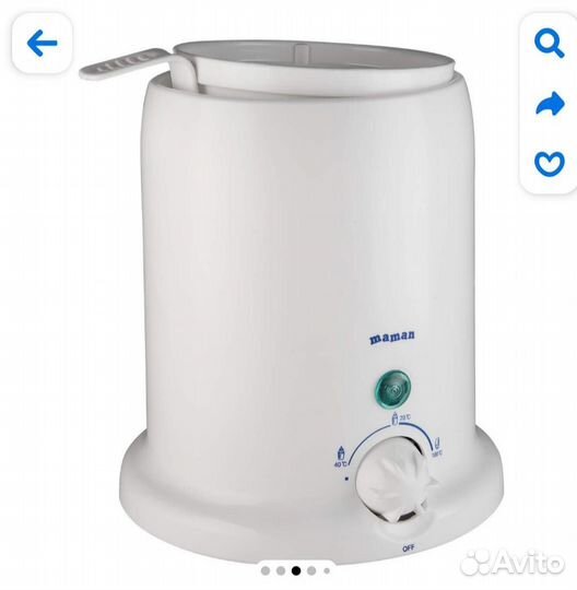 Подогреватель для детского питания, Стерилизатор