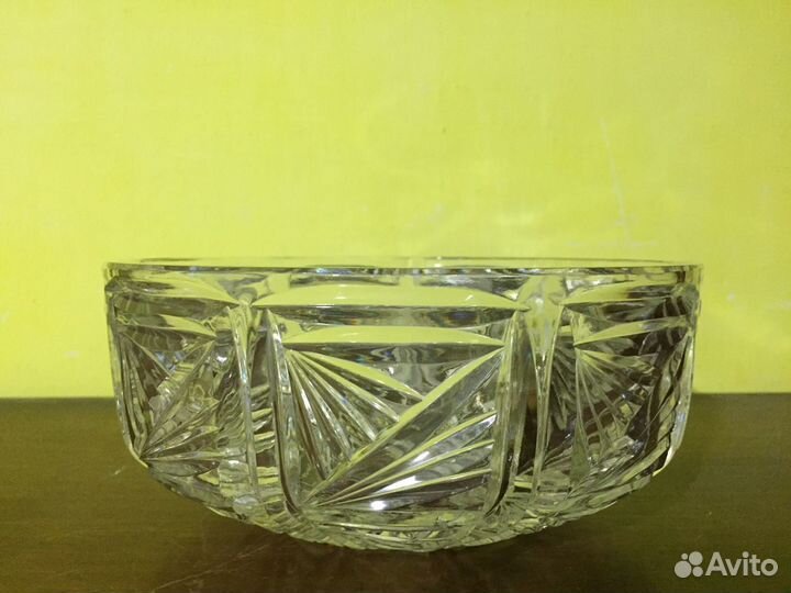 Ваза хрустальная СССР