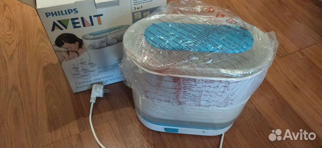 Стерилизатор + сумка с подогревом + молокоотсос