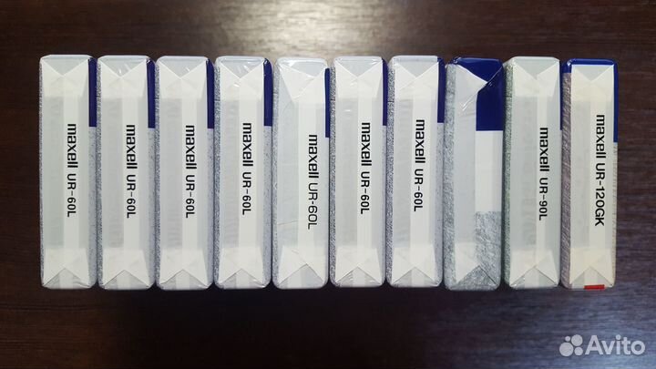 Аудиокассеты maxell UR