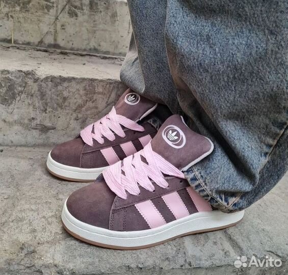 Adidas campus 00s brown pink