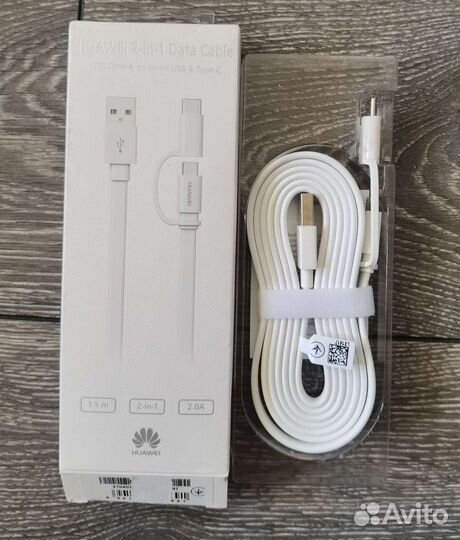 Кабель huawei USB - microUSB/usbtype-C