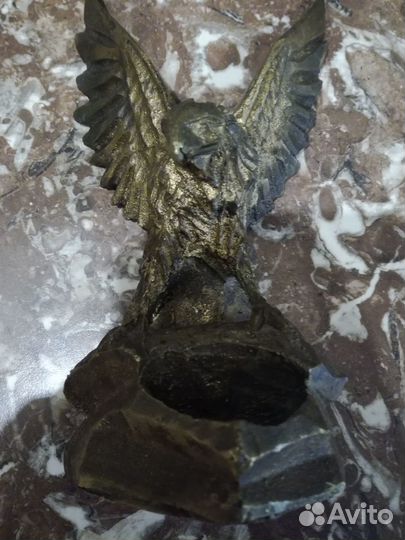 Пепельница орел бронза