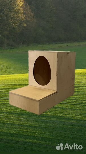 Гнездо для кур с яйцесборником