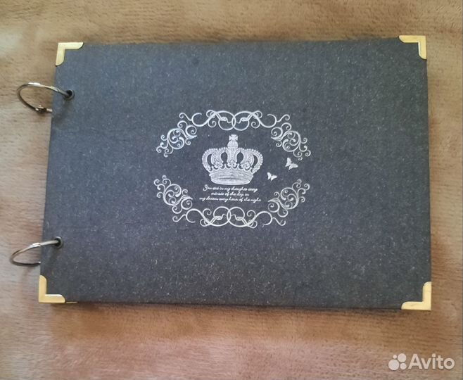 Альбом с чёрными листами