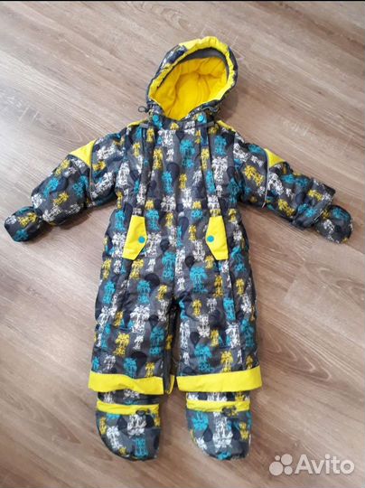 Детский зимний комбинезон