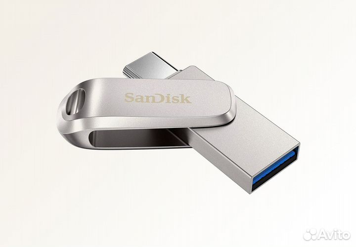 Флеш-диск SanDisk Ultra Dual Drive Luxe 256Gb USB