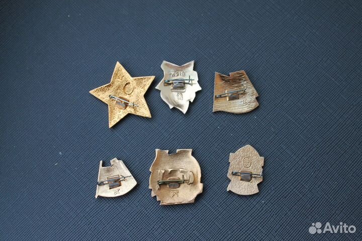 Значки из СССР