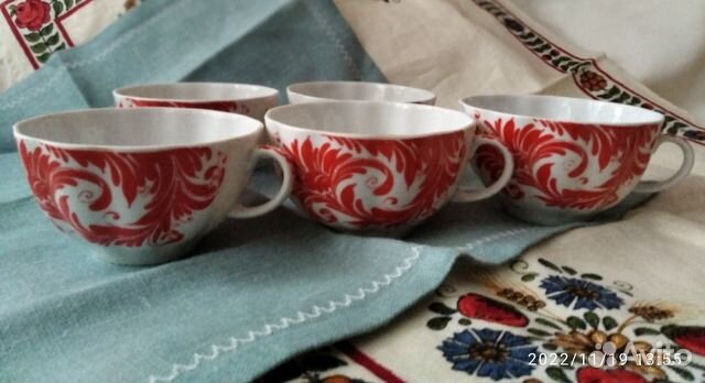 Сервиз чайный Жар-птица лфз СССР