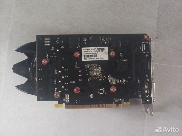 Nvidia gtx 1050 ti 4gb (China)