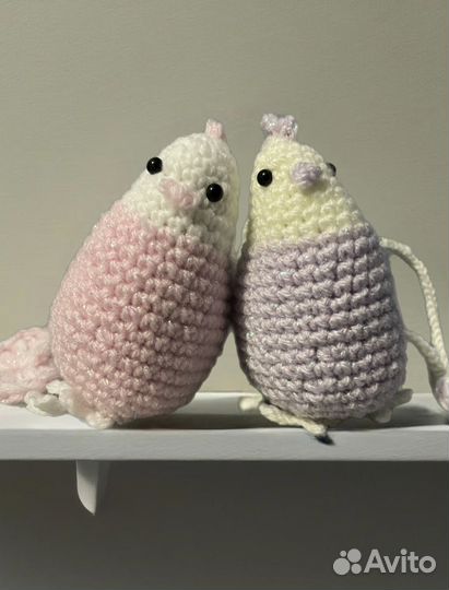 Брелок-обвес вязаный Брелок курочка