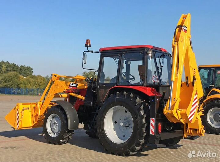 Экскаватор погрузчик мтз на базе Беларус 92П