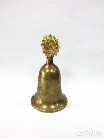 Старинный бронзовый Колокольчик