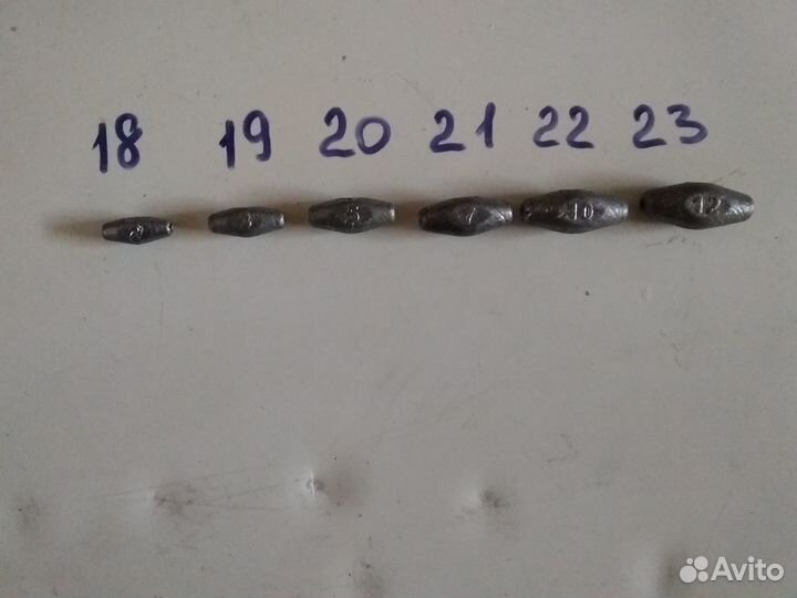 Рыболовные изделия из свинца