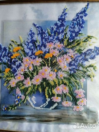 Картины вышитые бисером