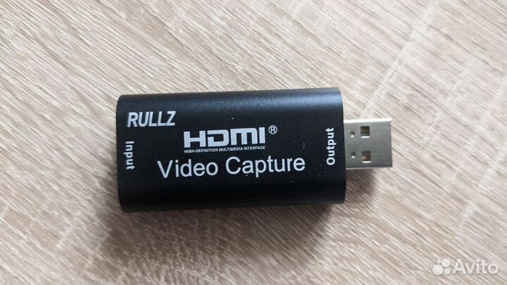 Карта видеозахвата Rullz hdmi USB 1080p