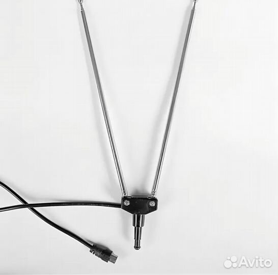 Антенна комнатная телескопическая на подставке VHF