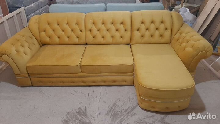 Перетяжка мягкой мебели любой сложности