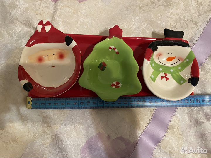 Новогодний набор посуды